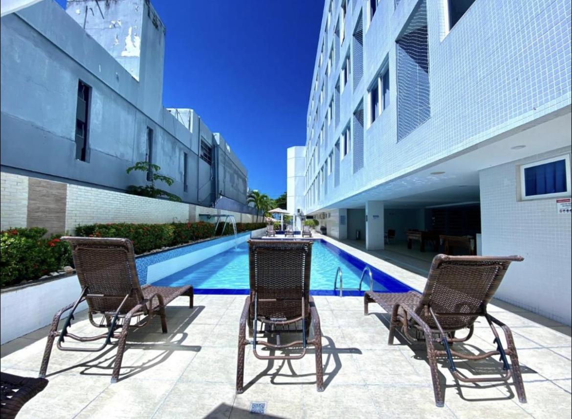 Flat Beira Mar Tambau Hotell João Pessoa Eksteriør bilde